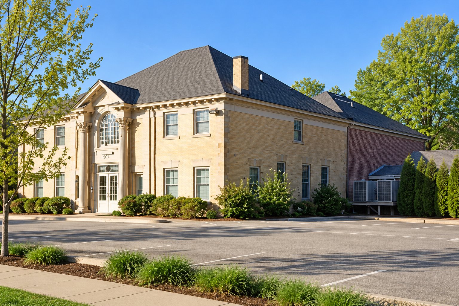 The LNN Format Managements office building at 502 West 7th Street, Erie, Pennsylvania